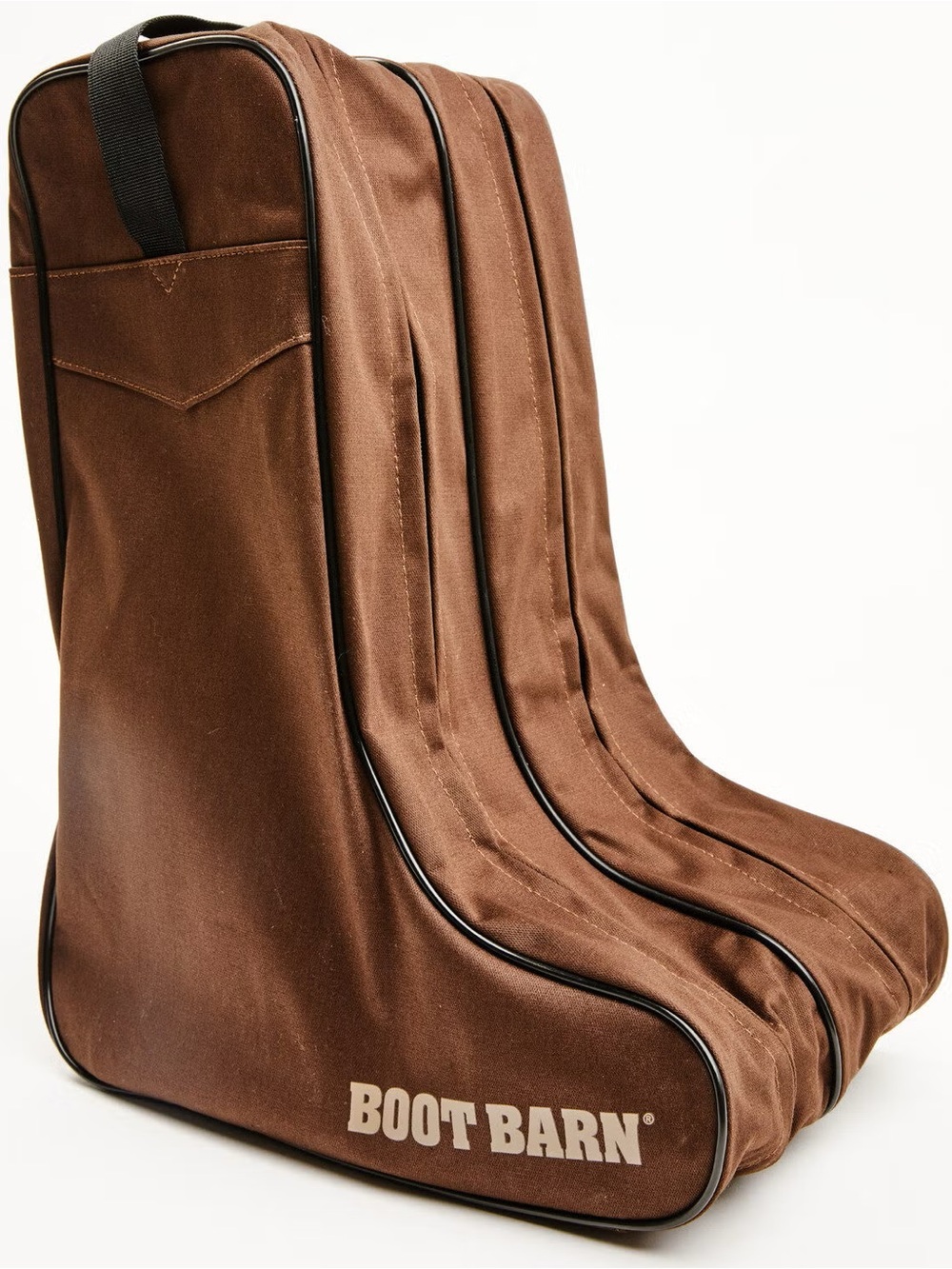 Boot Barn Brown Canvas Cowboy Boot Bag Travel Case